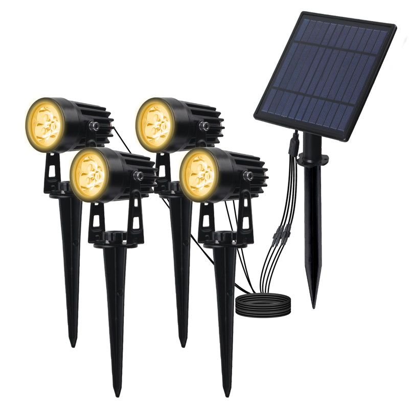 Waterproof Solar Garden Spotlights Set