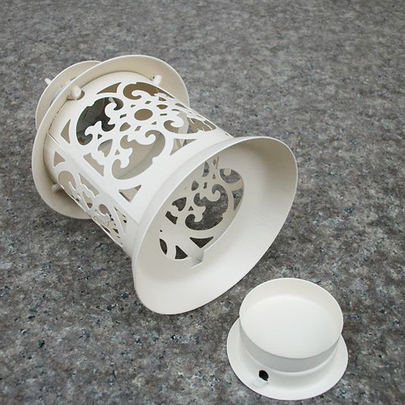 Oriental Style Iron Candle Holder