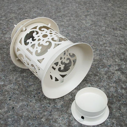 Oriental Style Iron Candle Holder